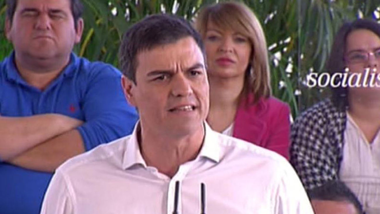 Pedro Sánchez: "Quien empieza a ser historia es el propio Mariano Rajoy"