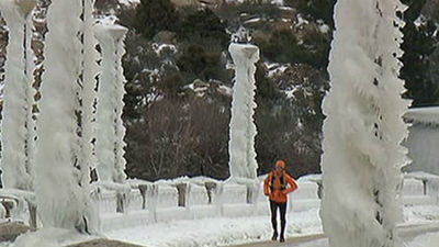 Comienza a remitir el temporal de frío este domingo con cielos más soleados