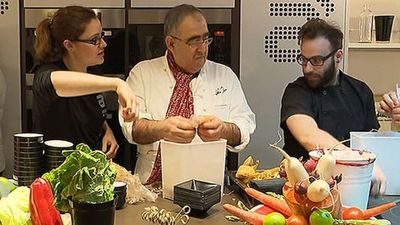 Sombreros comestibles en el Gastrofestival de Madrid