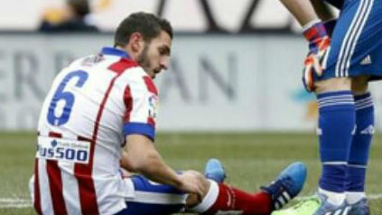 El Atlético prepara la visita al Sevilla con Koke