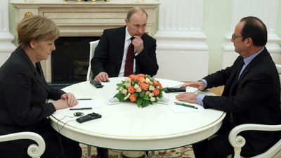 El Kremlin niega que Merkel lanzara un ultimátum a Putin