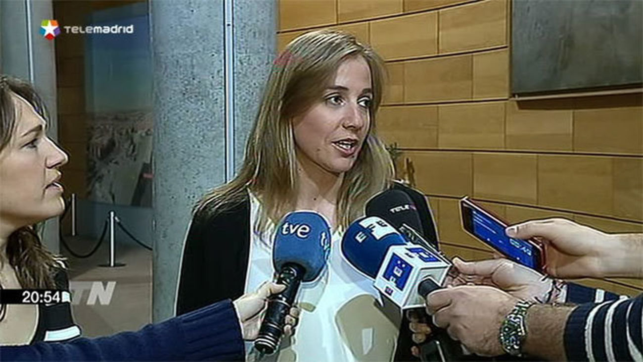 Tania Sánchez formaliza su renuncia al acta de diputada de la Asamblea