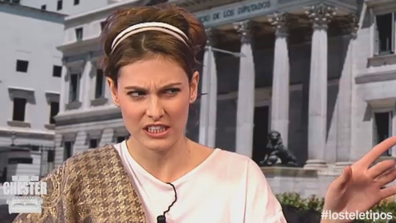 Una mujer que está en boca de todos: la Democracia, invitada de lujo en Volando con Chester