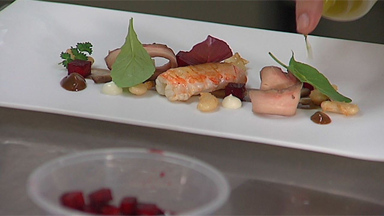 Una sinfonía de mar y montaña en Santceloni