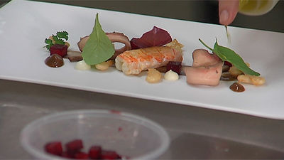 Una sinfonía de mar y montaña en Santceloni