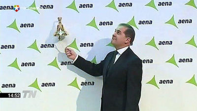Las acciones de AENA cierran su primer día en Bolsa con una subida del 20,69%