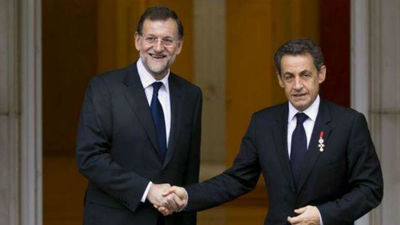 Rajoy y Sarkozy pactan crear dos grupos de trabajo en sus partidos sobre inmigración y la UE