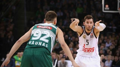 71-88. Rudy guía el triunfo del Madrid en Kaunas