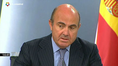 De Guindos: "La ayuda española a Grecia equivale al gasto anual en desempleo"