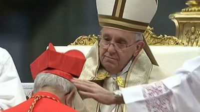 El Papa pide a los nuevos cardenales "un fuerte sentido de la Justicia"