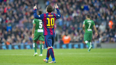 5-0. El Barça golea a un mediocre Levante