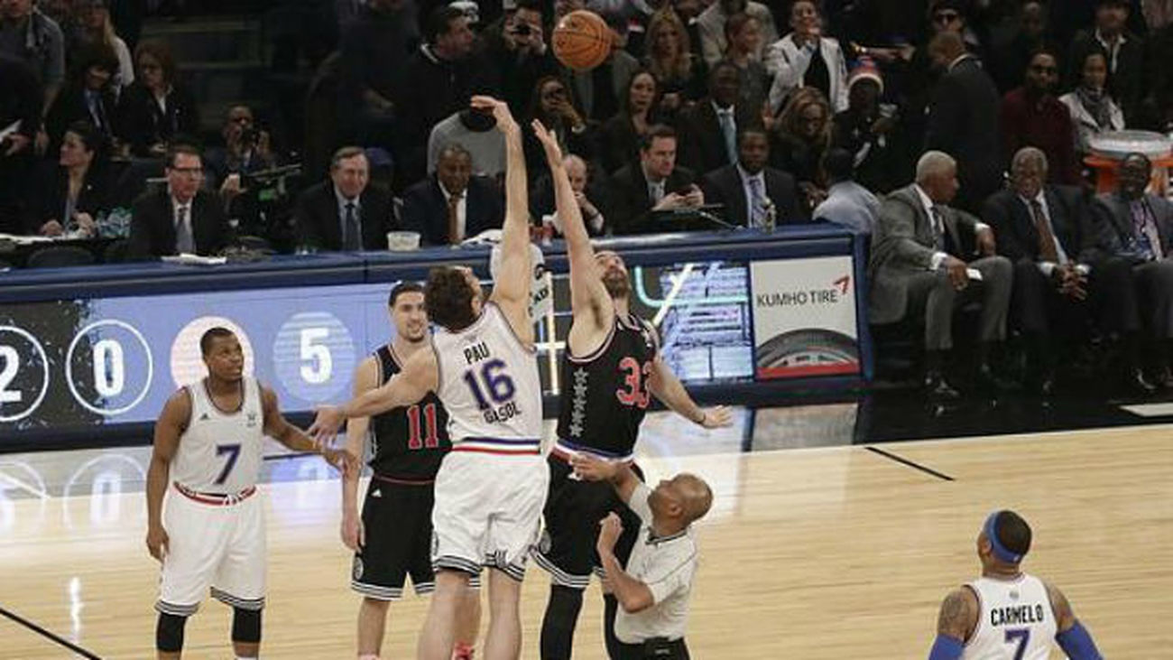 163-158. El Oeste se lleva el All Star de los hermanos Gasol