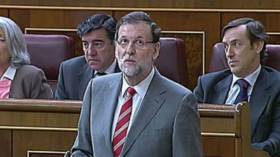 Rajoy reprocha al PSOE hacer en el Gobierno lo contrario de lo que dice antes