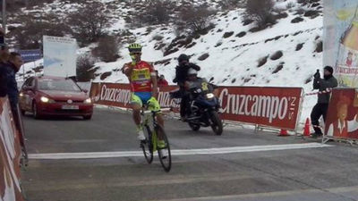 Vuelta a Andalucía: Contador se exhibe en Haza Llanas