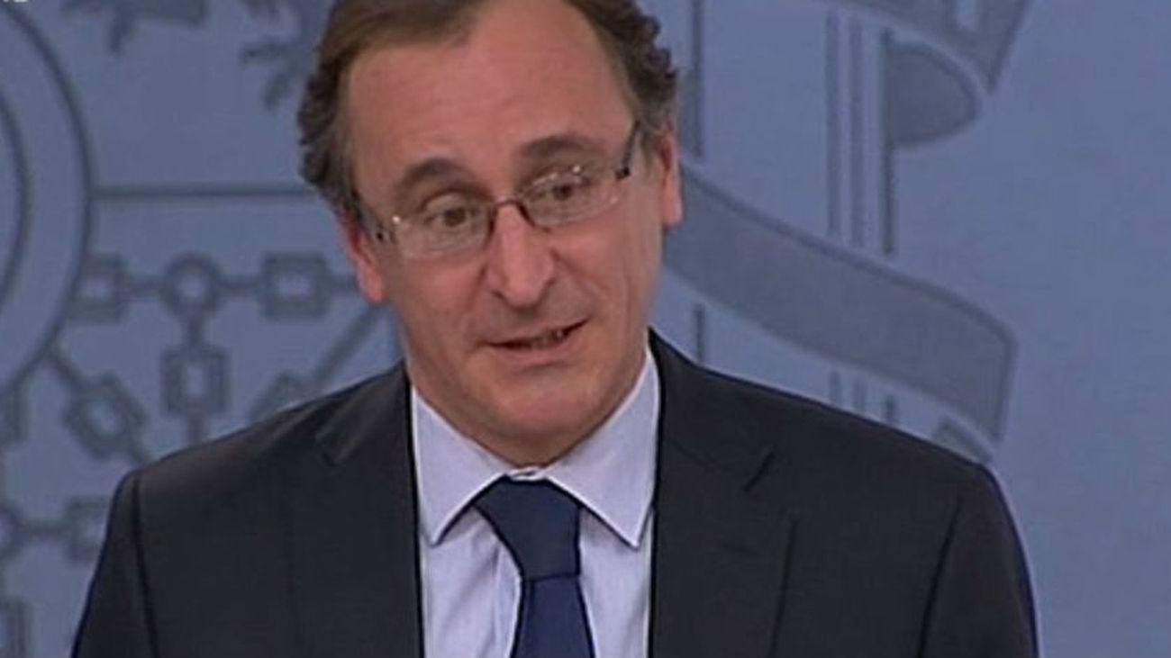 Alfonso Alonso, ministro de Sanidad