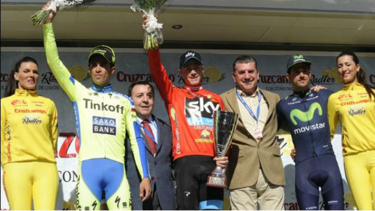 Contador, Froome y Lobato