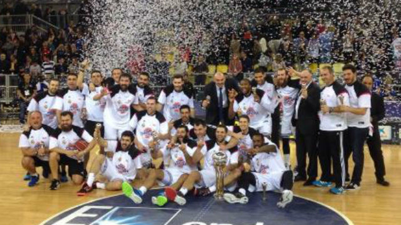 77-71. El Real Madrid, campeón de la Copa del Rey tras derrotar al Barça