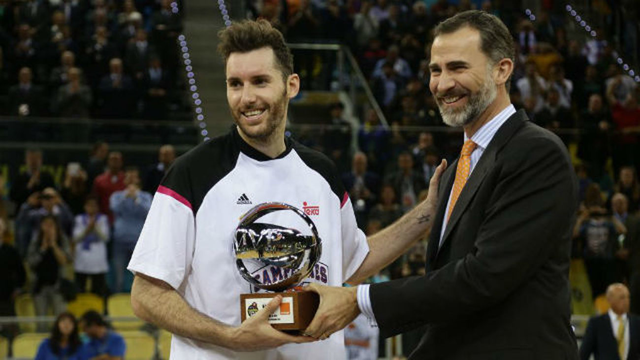 Rudy, elegido mejor jugador: "Todos nos merecemos el MVP"