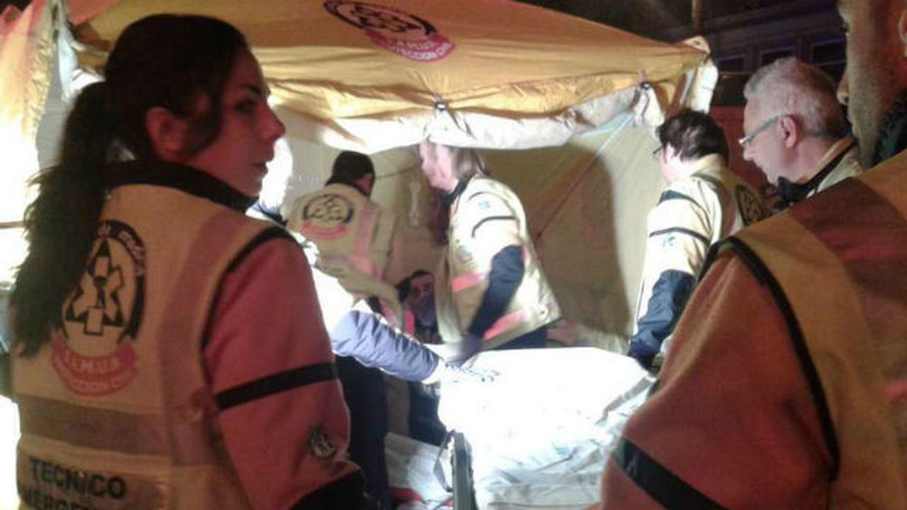 Atención atropellado