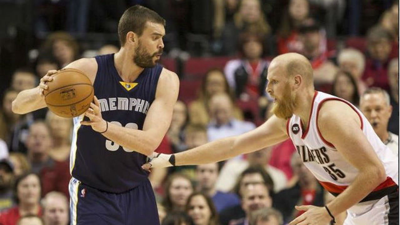 Marc Gasol ante Portland