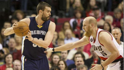 Marc Gasol e Ibaka fueron decisivos en triunfos de Grizzlies y Thunder