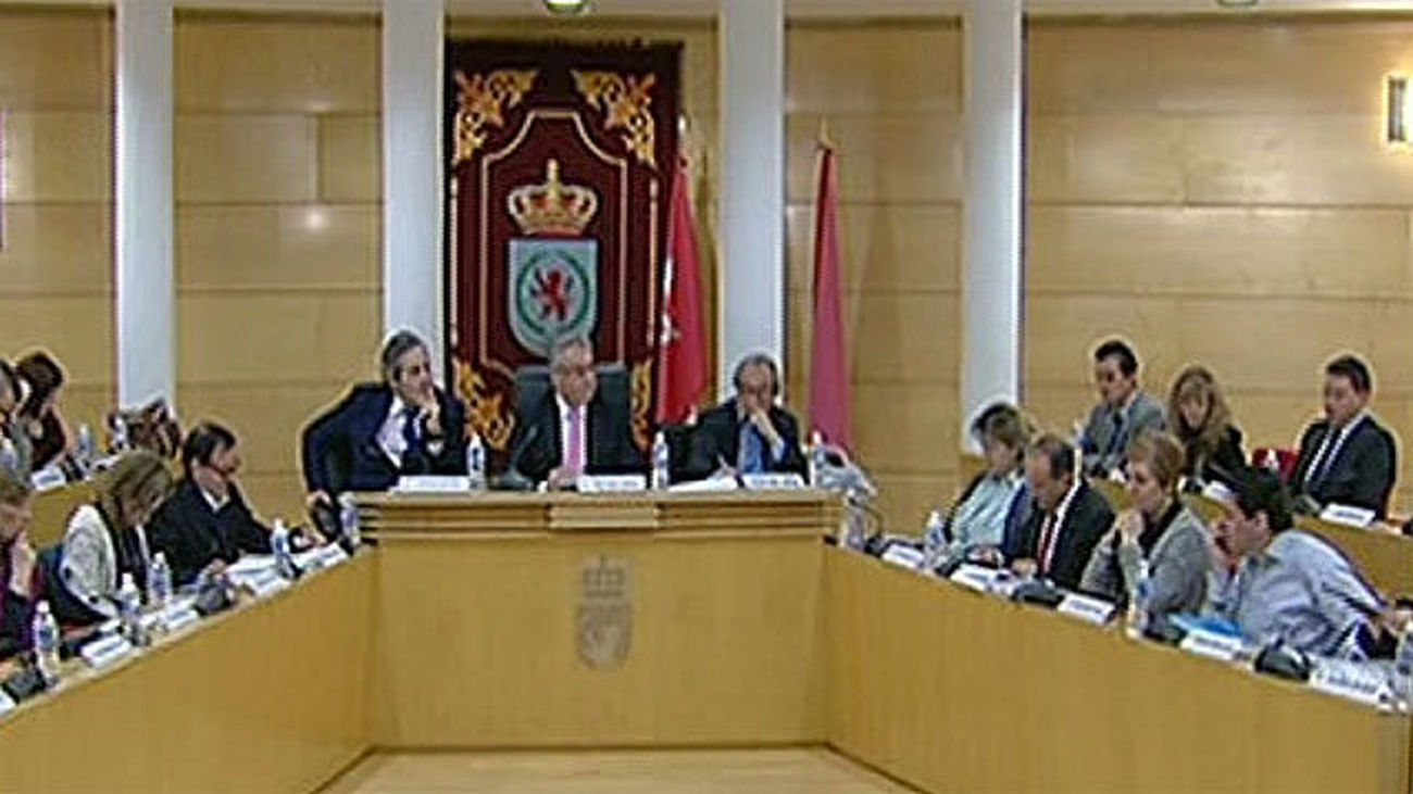 Pleno municipal en Coslada