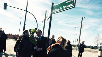 Boadilla homenajea a las víctimas del terrorismo con una avenida en su honor