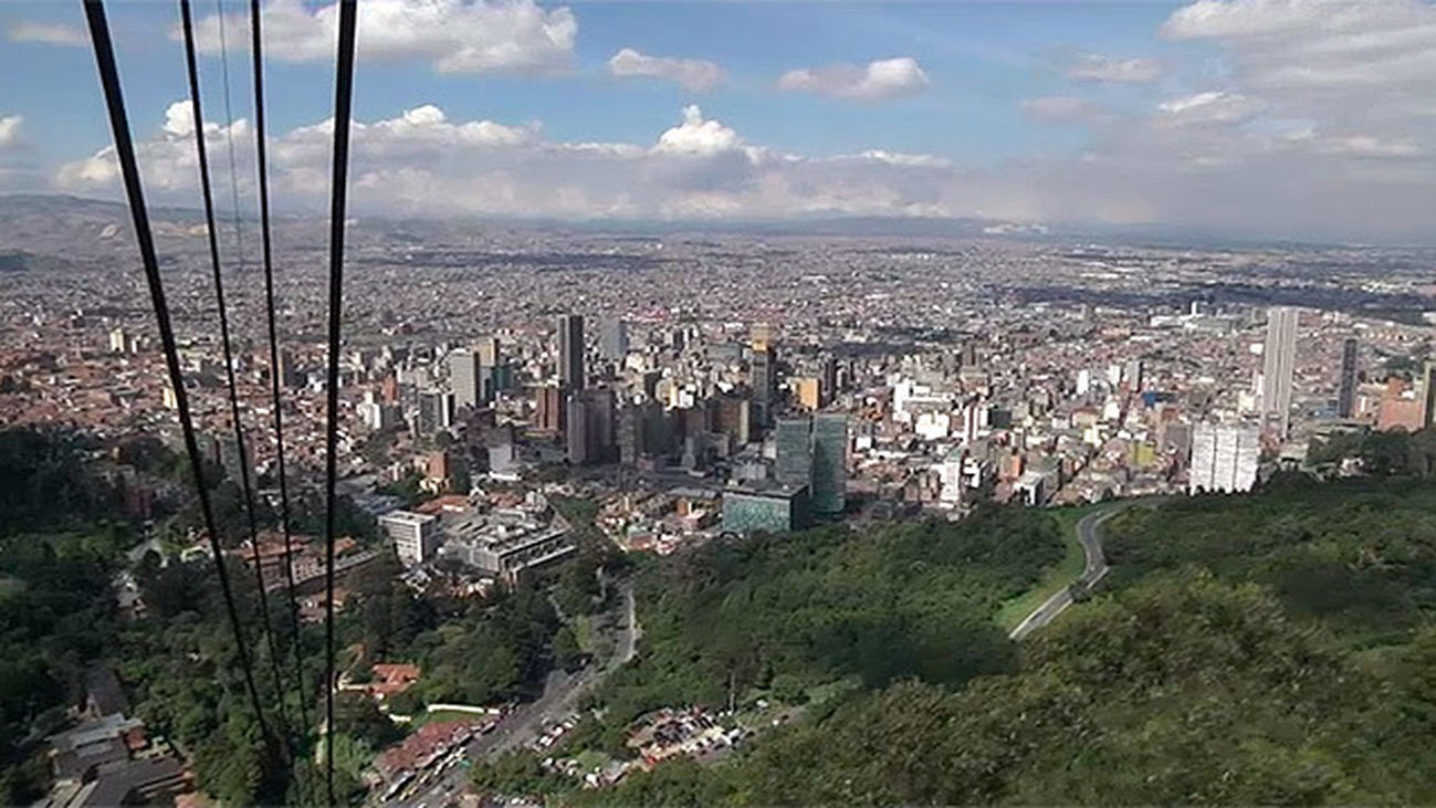 Bogotá, desde las alturas de Monserrate