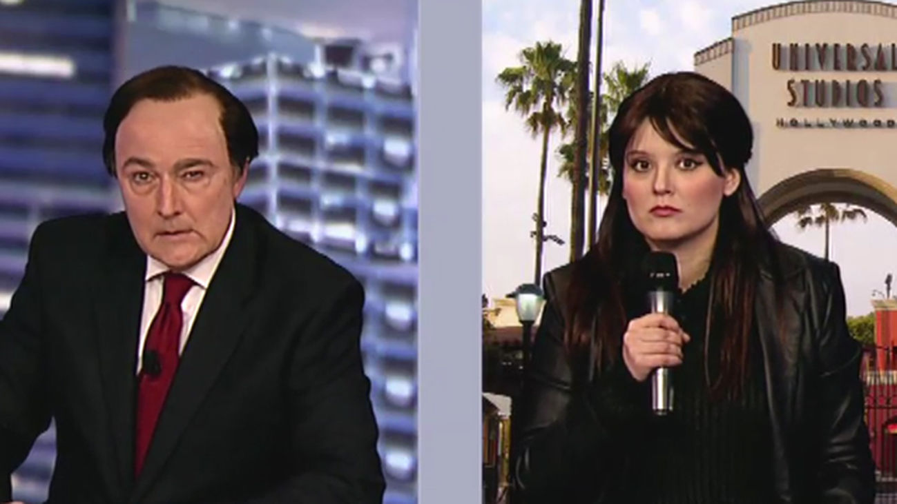 Tele Pedro Piqueras conecta en directo con Hollywood para charlar unos minutos con Javier Bardem