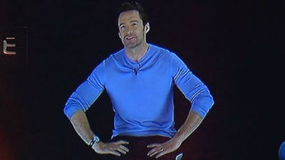 Los hologramas de Neill Blomkamp y Hugh Jackman presentan 'Chappie'