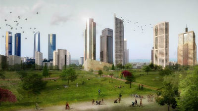 Una caravana recorre Madrid explicando el proyecto de Distrito Castellana Norte