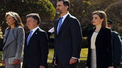 Santos agradece el apoyo político y diplomático en visita de Estado a España