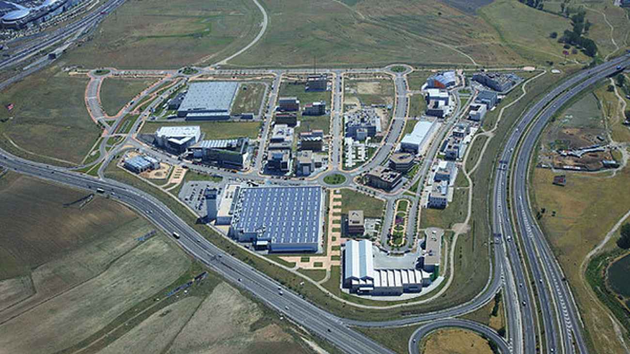 Vista aérea del nuevo poligino industrial