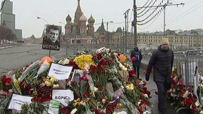 La compañante ucraniana de Nemtsov dice no haber visto a los asesinos