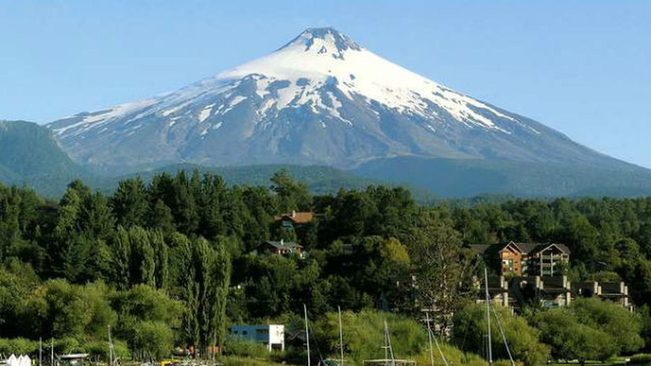El volcán Villarrica