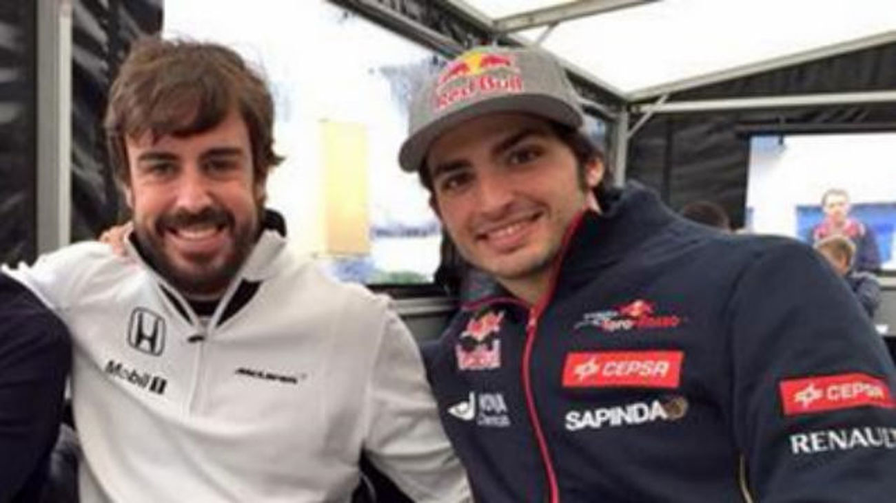 Fernando Alonso y Carlos Sainz