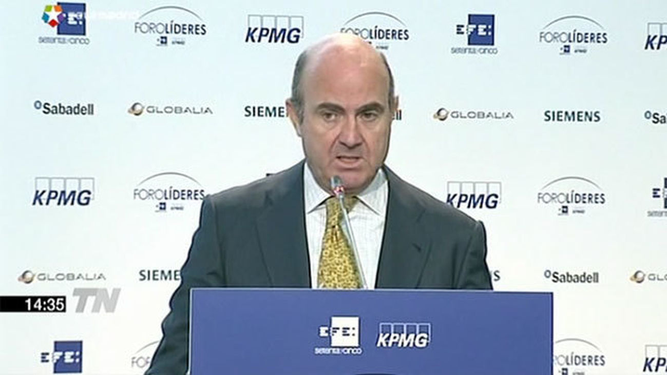 De Guindos se presentará como candidato a presidente del Eurogrupo