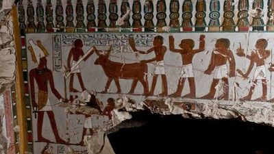 Descubren la tumba de un jerarca egipcio de la XVIII Dinastia