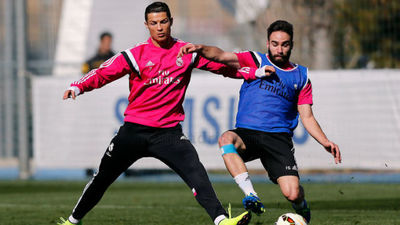 CR7, Pepe y Carvajal se incorporan al grupo