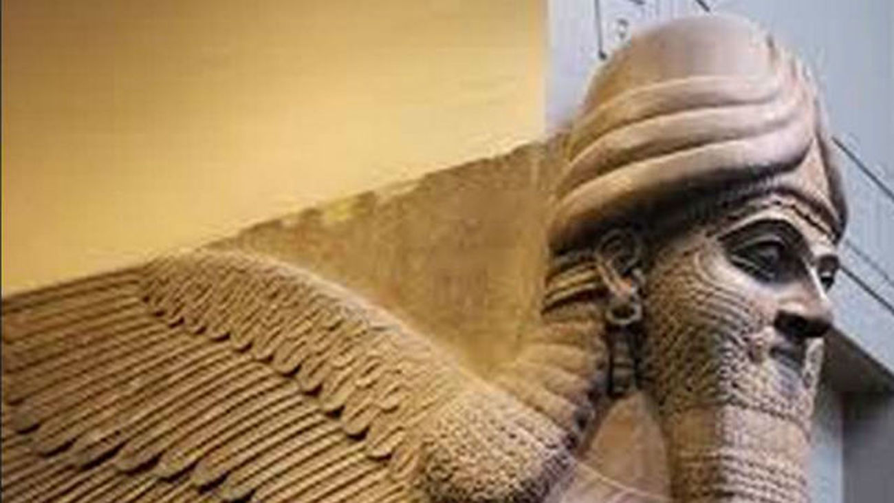 Winged Human-Headed Lion