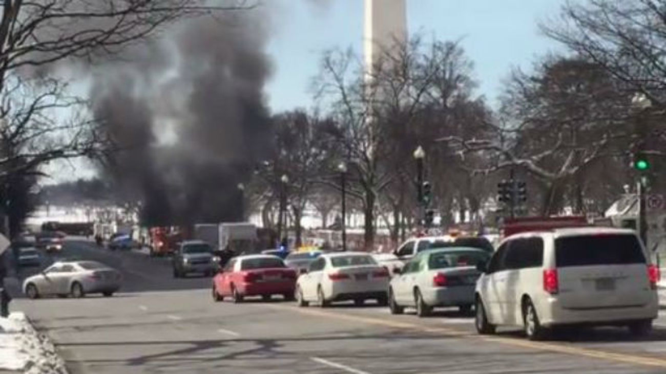 Cierran la Casa Blanca por una falsa alarma provocada por un incendio cercano