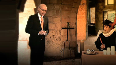 Montoro viaja en el tiempo para pedirle a Cervantes que declare sus impuestos