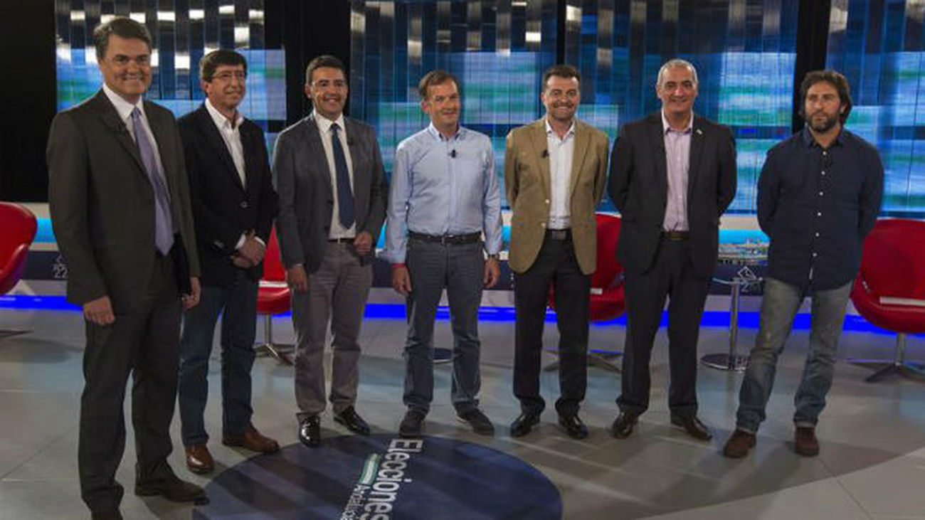 Debate a siete en Andalucía