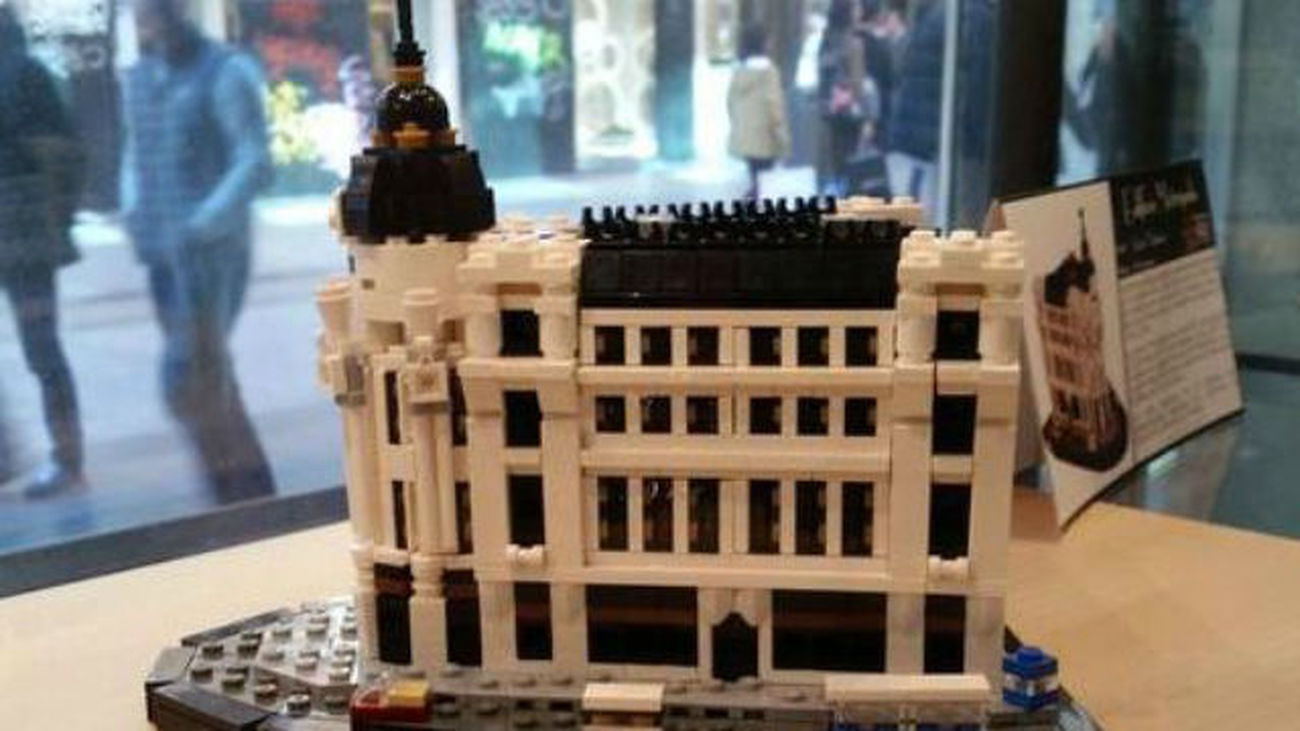 El fabuloso Madrid de Lego