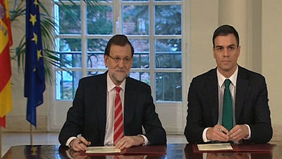 Sánchez rechaza incluir imputados en las listas y Rajoy habla de estudiar cada caso