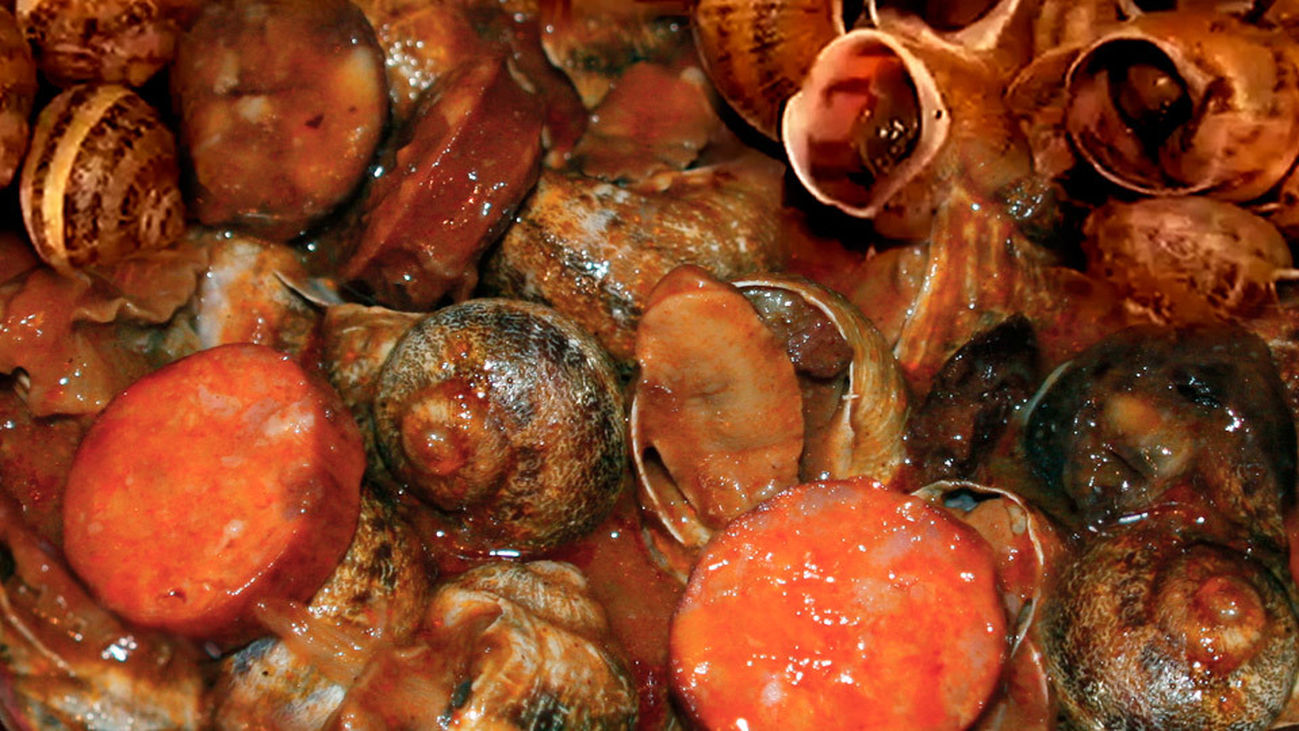 Receta de caracoles a la gallega