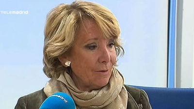 Aguirre ha pedido a Aznar que participe en su campaña para la alcaldía