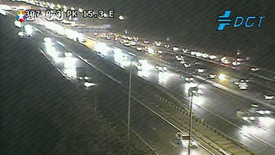 Retenciones en las salidas de Madrid y Barcelona en el puente de San José