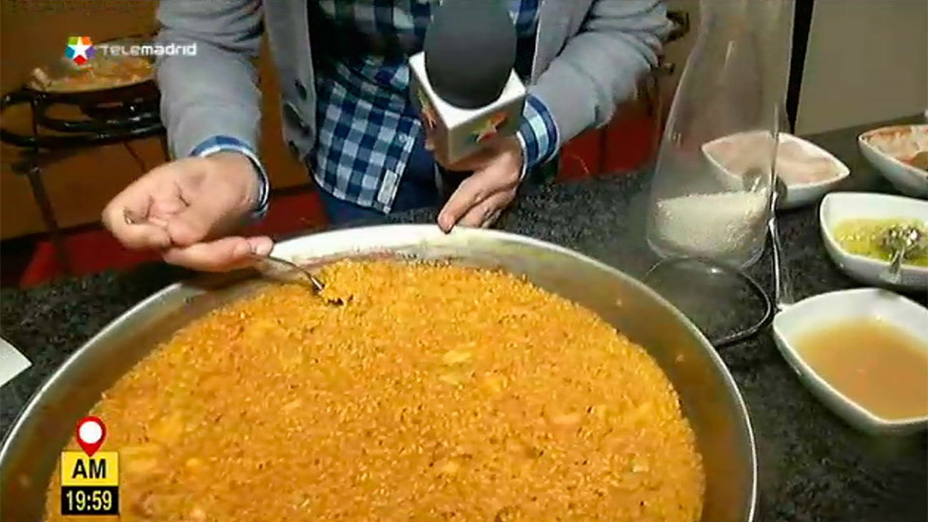 Receta de arroz a banda en Ayre Gran Hotel Colón