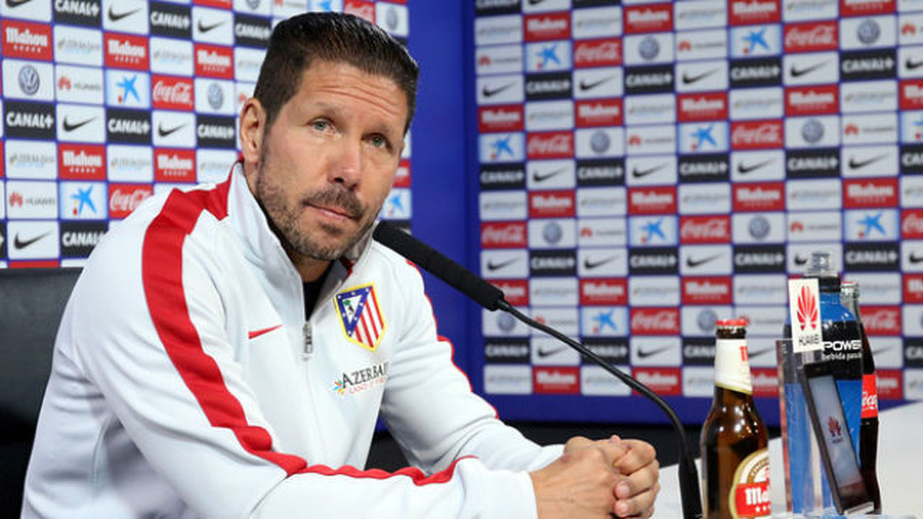 Simeone: "Gran rival y gran partido por delante"
